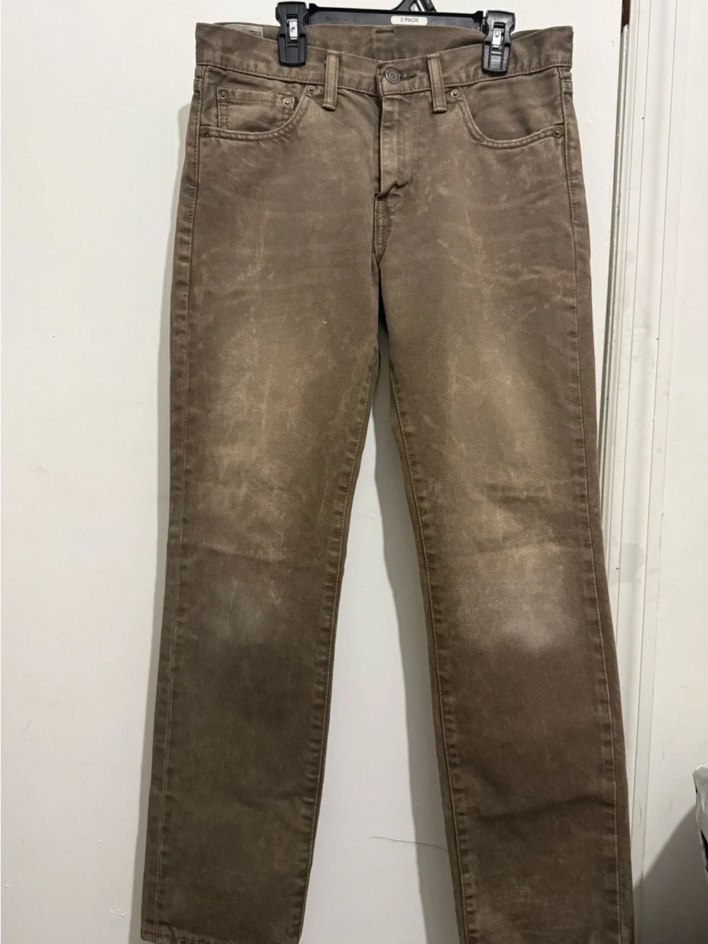Men’s Levi’s 511 Slim Fit Brown Jeans 30x30